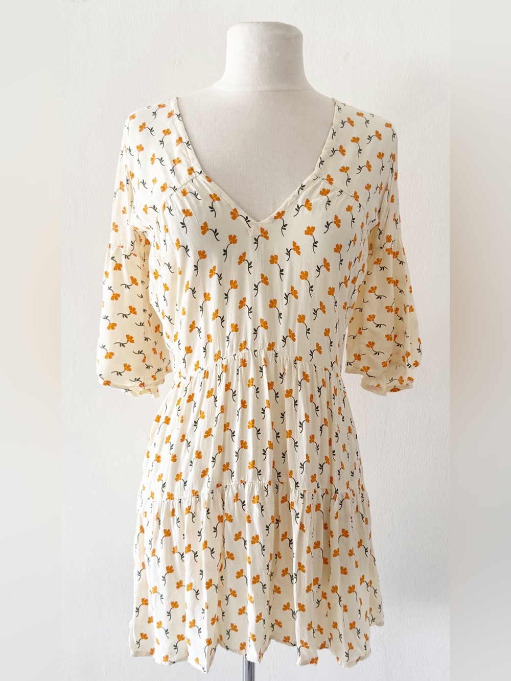 Faithfull the Brand Fresa Dress in Marje Floral Print Size US 2 / XS